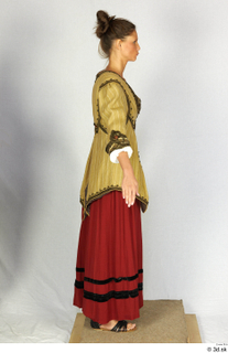  Photos Woman in Historical Dress 88 18th century a pose historical clothing whole body 0007.jpg